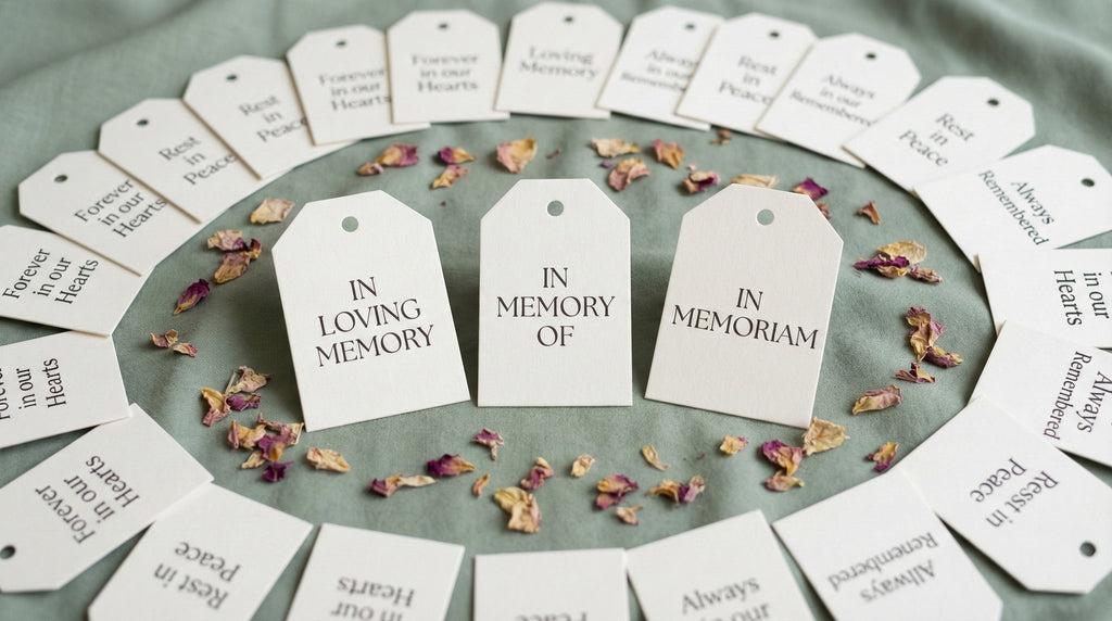 “In Loving Memory” vs “In Memory Of” vs “In Memoriam”: Which Phrase to ...