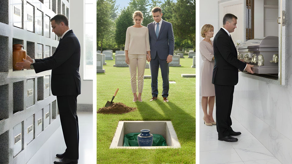 Define Interred Inurnment vs Interment vs Entombment: What These Funeral Terms Mean (W ...