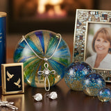 Memorial Keepsakes Made From Ashes: Jewelry, Glass Art, Diamonds, and 50+ Urn Alternatives - Funeral.com, Inc.