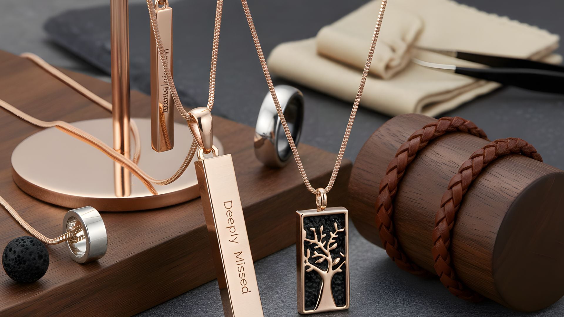 Men’s Cremation Jewelry: Subtle Styles, Chain Lengths & Everyday Wear ...