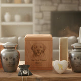 Personalized Dog Urns by Breed: Custom Memorial Boxes, Engraving, and Options