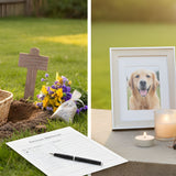Pet Burial vs Cremation: Printable Decision Worksheet (Costs, Practicalities & What You Receive)