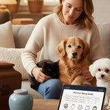 Pet Cremation Urns & Sizing Guide: Find the Right Urn for Dogs and Cats - Funeral.com, Inc.