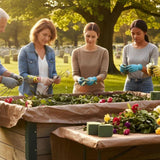 Composting Funeral Flowers: Cemetery Protocols, Foam/Wire Removal, and Eco-Safe Disposal