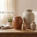 Cremation Urn Size & Selection Guide