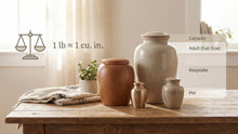 Cremation Urn Size & Selection Guide