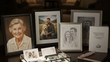 Custom Memorial Portraits for Thoughtful Funeral Planning