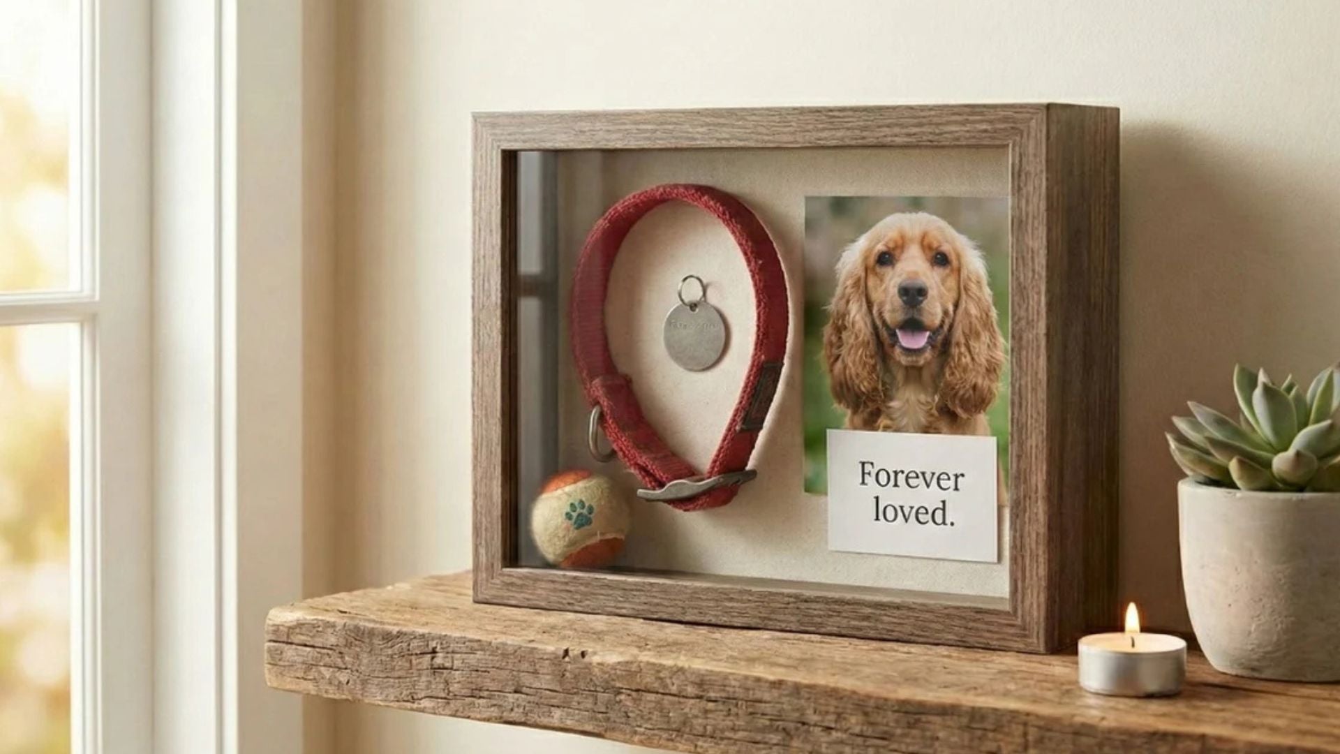 How to Create a Meaningful Pet Memorial Shadow Box | Funeral.com, Inc.