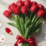 Red Tulip Symbolism & Modern Memorial Choices