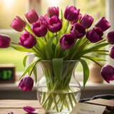 Symbolism of Purple Tulips & Memorial Keepsakes