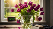 Symbolism of Purple Tulips & Memorial Keepsakes