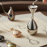 Teardrop Cremation Necklace & Memorial Jewelry Guide
