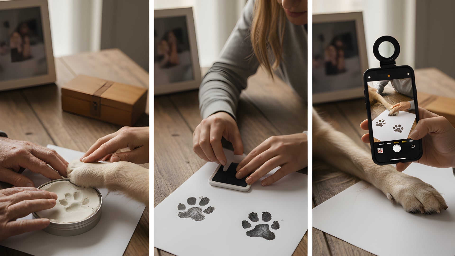 Preserving a Paw Print: Clay vs. Ink vs. Digital Scans | Funeral.com, Inc.