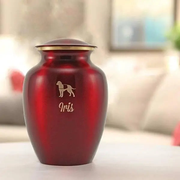 small classic pet urn