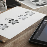 Tattooing a Pet’s Paw Print: How to Get a Clean Stencil From Clay, Ink, or Photos - Funeral.com, Inc.