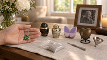 Tiny Urns and Keepsakes: Sharing Ashes, Mini Urn Sizes, and Jewelry Options
