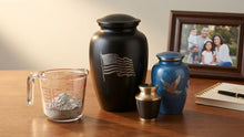 Urn Size Guide (Humans): How Much Ash Is Left After Cremation and What Size Urn Do You Need? - Funeral.com, Inc.
