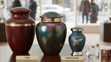 Urn vs Keepsake Urn: What’s the Difference, How Much They Hold, and How to Choose - Funeral.com, Inc.