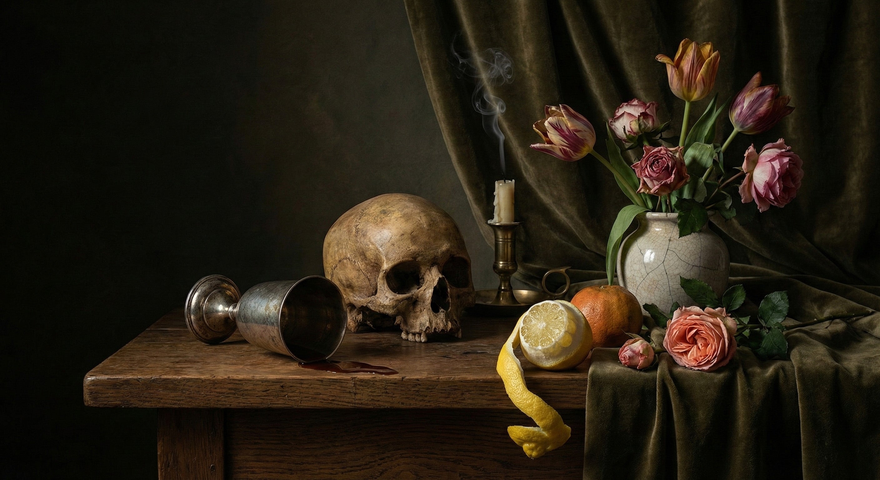 Vanitas Still Life: Why Rotting Fruit, Wilting Flowers, and Skulls Sho ...