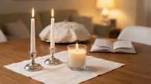 White Candles in Jewish Traditions: Shabbat Candles, Yahrzeit Memorials &amp; What They Mean - Funeral.com, Inc.