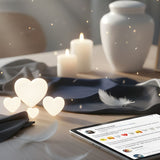 White Hearts, Mourning Colors, and Social Media Grief Symbols: What They Mean and When to Use Them - Funeral.com, Inc.