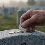 Why People Leave Coins on Military Headstones: Penny, Nickel, Dime, and Quarter Meanings - Funeral.com, Inc.