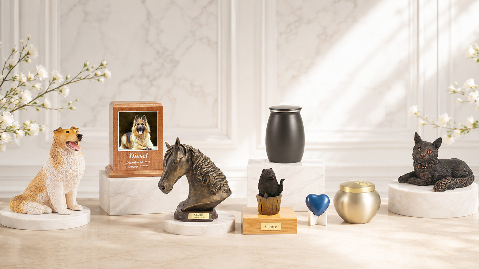 Pet Cremation Urns for Ashes | Personalized Dog & Cat Memorials - Page ...