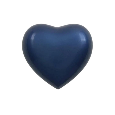 Amorette Sky Blue Heart Pet Urn