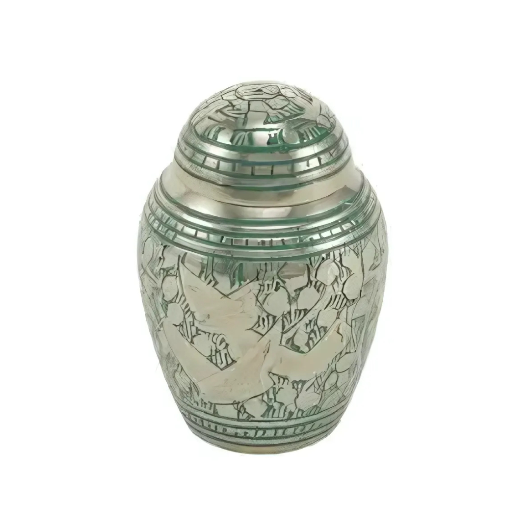 Arabella Brass Cremation Pet Keepsake Urn