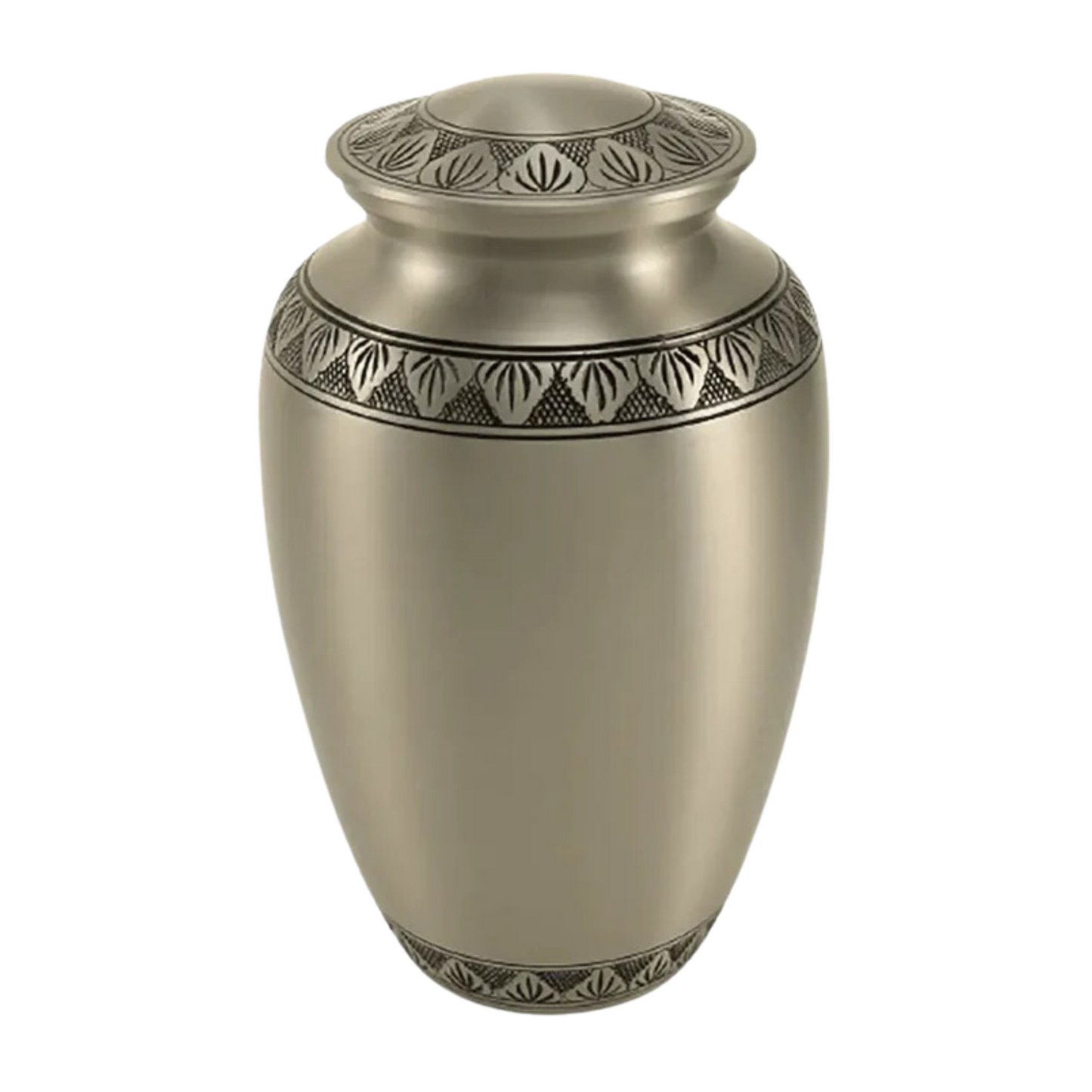 Athena Adult Sonic Silver Brass Urn