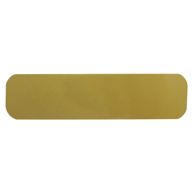 Brass Plate Small Metal Alloy Accessories - Empty Brass Plate