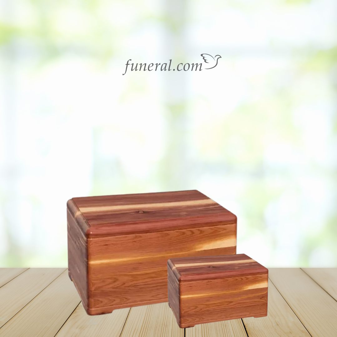 Cedar Chest Wood Keepsake Set