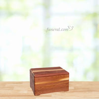 Cedar Chest Wood Keepsake with Background