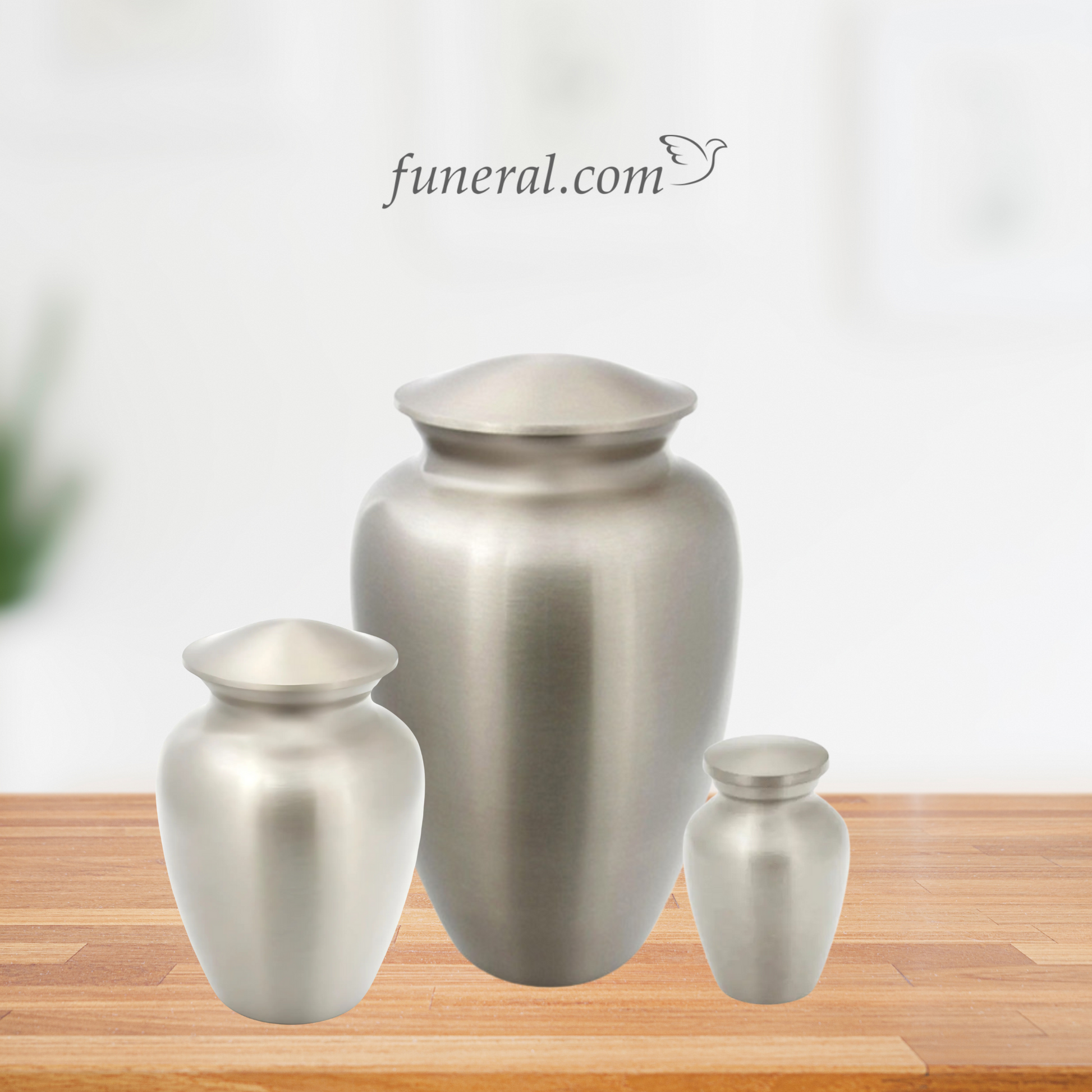 Classic Pewter Stainless Steel Keepsake Set