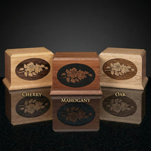 Rose Wooden Cremation Urn