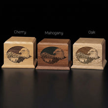 Eagle Wooden Cremation Urn