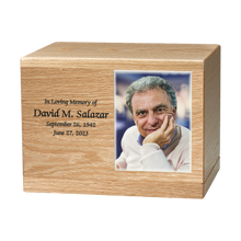 Manchester Custom Color Photo Cremation Urn