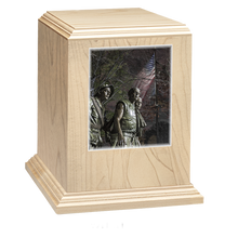 Vietnam Memorial Statue Texture Color Printing Cremation Urn
