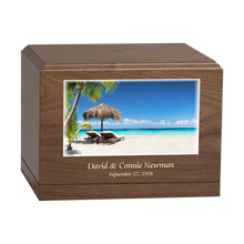 Nicheable Premier Photo Wooden Companion Cremation Urn