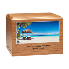Nicheable Premier Photo Wooden Companion Cremation Urn