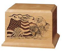 The American Wooden Cremation Urn