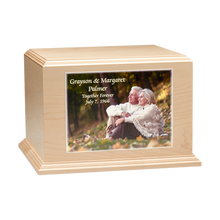Premier Photo Wooden Companion Cremation Urn