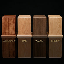 Ambassador Vertical Wooden Cremation Urn