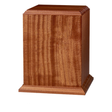 Ambassador Vertical Wooden Cremation Urn