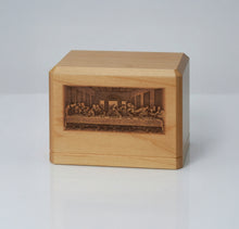 The Last Supper Wooden Cremation Urn