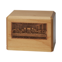 The Last Supper Wooden Cremation Urn