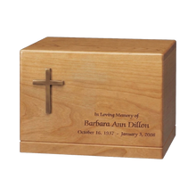 Create-An-Urn with Slimline Cross Cremation Urn
