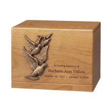 Create-An-Urn with Doves in Flight Cremation Urn