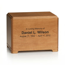 Regency Wooden Cremation Urn