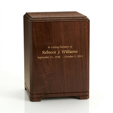 Glenwood Wooden Cremation Urn